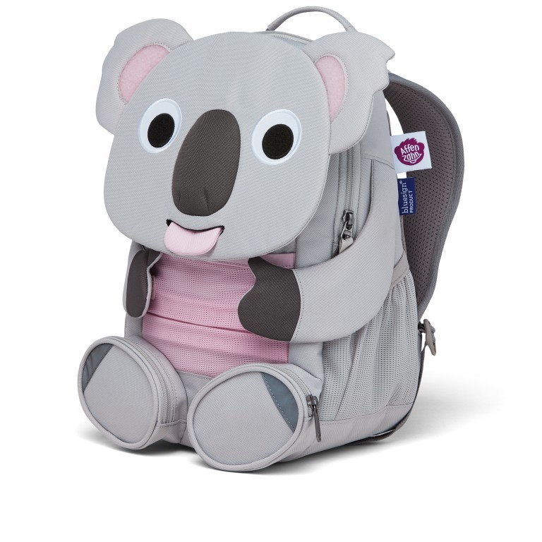 Rucksack Großer Freund für Kinder Koala, Farbe: grau, Marke: Affenzahn, EAN: 4057081048748, Abmessungen in cm: 20x31x12, Bild 2 von 6