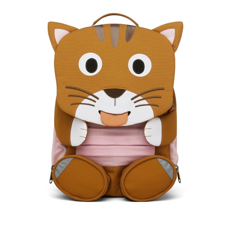 Rucksack Großer Freund für Kinder Katze, Farbe: braun, Marke: Affenzahn, EAN: 4057081136896, Abmessungen in cm: 20x31x12, Bild 1 von 7