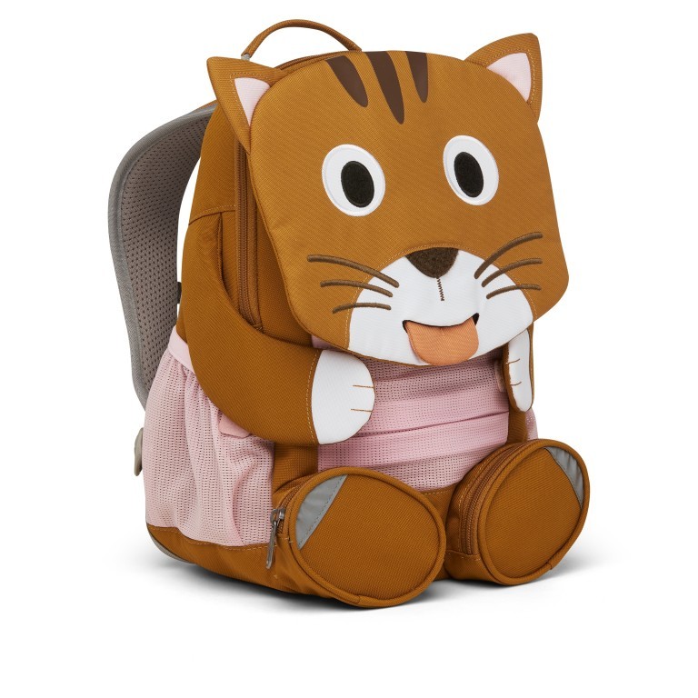 Rucksack Großer Freund für Kinder Katze, Farbe: braun, Marke: Affenzahn, EAN: 4057081136896, Abmessungen in cm: 20x31x12, Bild 3 von 7