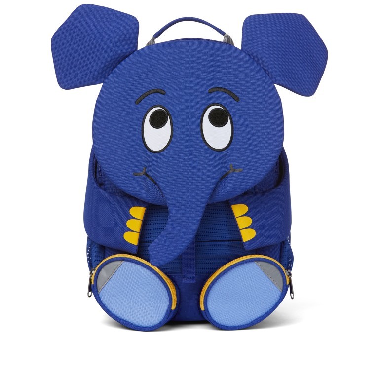 Rucksack Großer Freund für Kinder Die Maus Elefant, Farbe: blau/petrol, Marke: Affenzahn, EAN: 4057081029341, Abmessungen in cm: 20x31x12, Bild 1 von 7