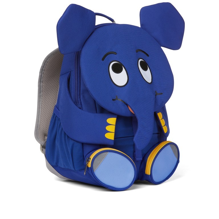 Rucksack Großer Freund für Kinder Die Maus Elefant, Farbe: blau/petrol, Marke: Affenzahn, EAN: 4057081029341, Abmessungen in cm: 20x31x12, Bild 3 von 7