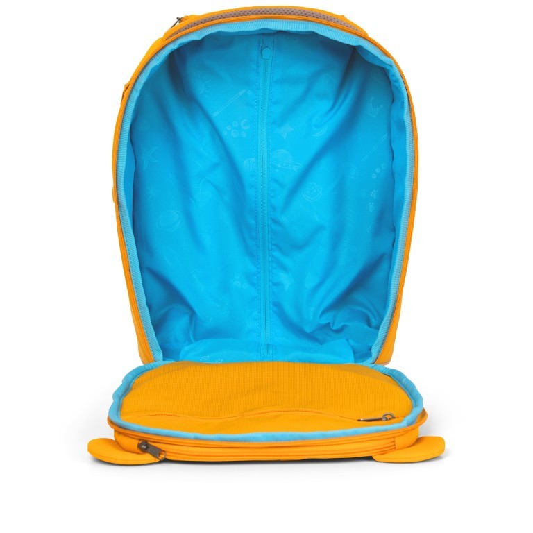 Koffer Kinderkoffer mit zwei Rollen Tiger, Farbe: gelb, Marke: Affenzahn, EAN: 4057081034789, Abmessungen in cm: 30x40x16.5, Bild 7 von 11