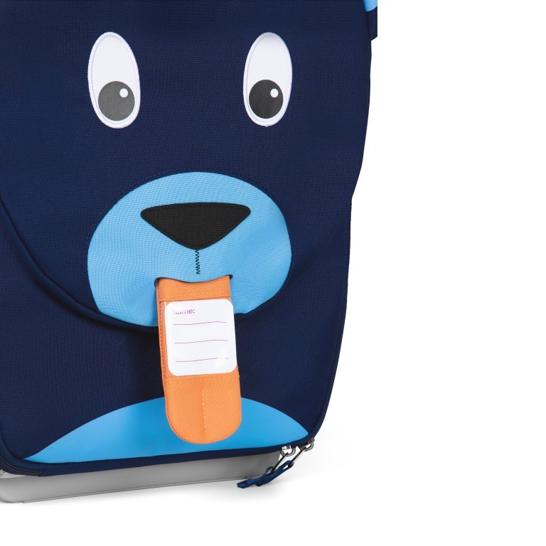 Koffer Kinderkoffer mit zwei Rollen Bär, Farbe: blau/petrol, Marke: Affenzahn, EAN: 4057081034796, Abmessungen in cm: 30x40x16.5, Bild 10 von 11