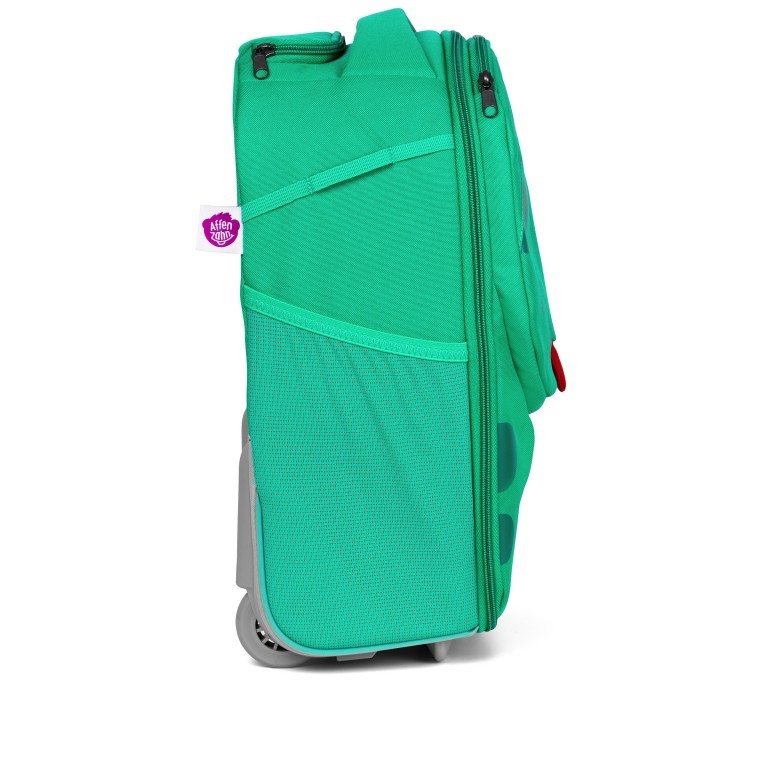 Koffer Kinderkoffer mit zwei Rollen Frosch, Farbe: grün/oliv, Marke: Affenzahn, EAN: 4057081034802, Abmessungen in cm: 30x40x16.5, Bild 3 von 11