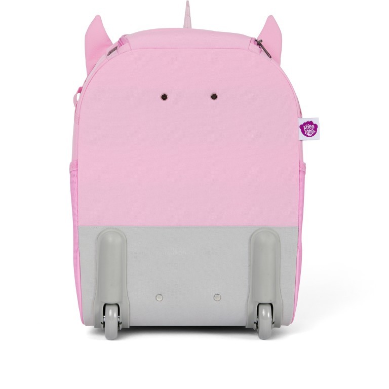 Koffer Kinderkoffer mit zwei Rollen Einhorn, Farbe: rosa/pink, Marke: Affenzahn, EAN: 4057081076826, Abmessungen in cm: 30x40x16.5, Bild 4 von 11