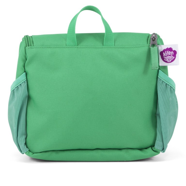 Kulturbeutel Kulturtasche für Kinder Frosch, Farbe: grün/oliv, Marke: Affenzahn, EAN: 4057081034888, Abmessungen in cm: 17x20x7, Bild 3 von 6