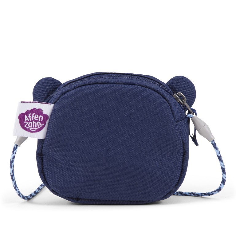 Geldbörse Kinderportemonnaie Bär, Farbe: blau/petrol, Marke: Affenzahn, EAN: 4057081204649, Abmessungen in cm: 12x10x3, Bild 2 von 4