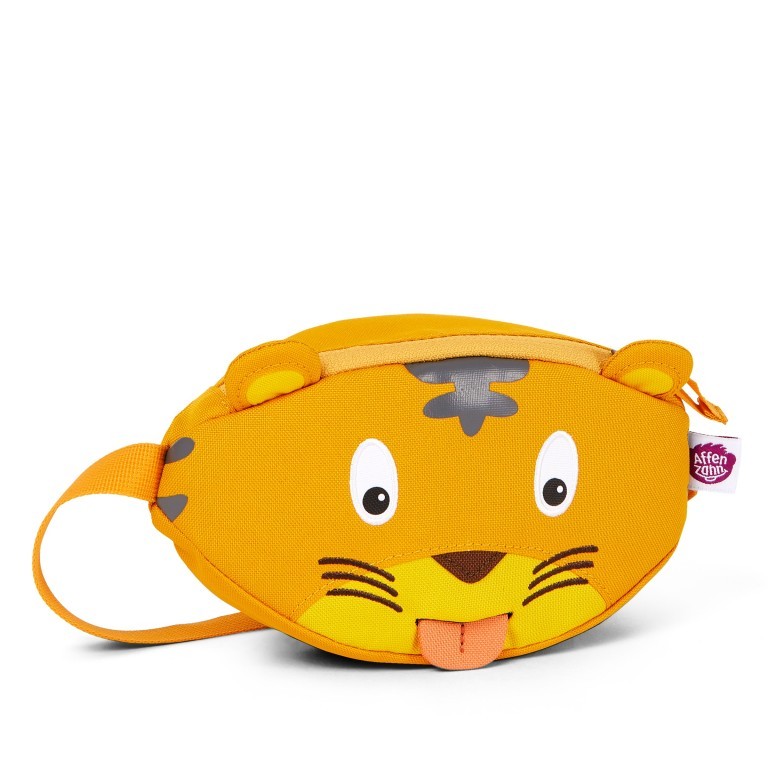 Gürteltasche Bauchtasche für Kinder Tiger, Farbe: gelb, Marke: Affenzahn, EAN: 4057081045495, Abmessungen in cm: 21.5x10x5.5, Bild 1 von 5