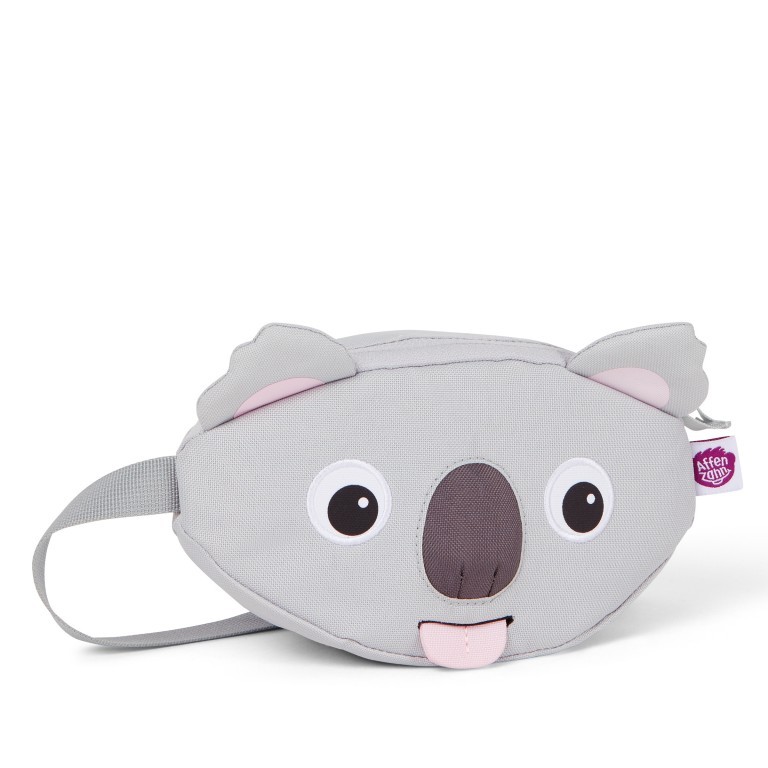 Gürteltasche Bauchtasche für Kinder Koala, Farbe: grau, Marke: Affenzahn, EAN: 4057081045549, Abmessungen in cm: 21.5x10x5.5, Bild 1 von 5