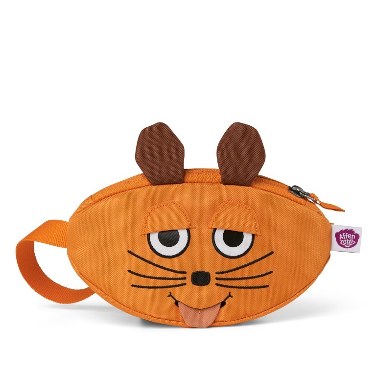 Gürteltasche Bauchtasche für Kinder Die Maus, Farbe: orange, Marke: Affenzahn, EAN: 4057081103416, Abmessungen in cm: 21.5x10x5.5, Bild 1 von 4