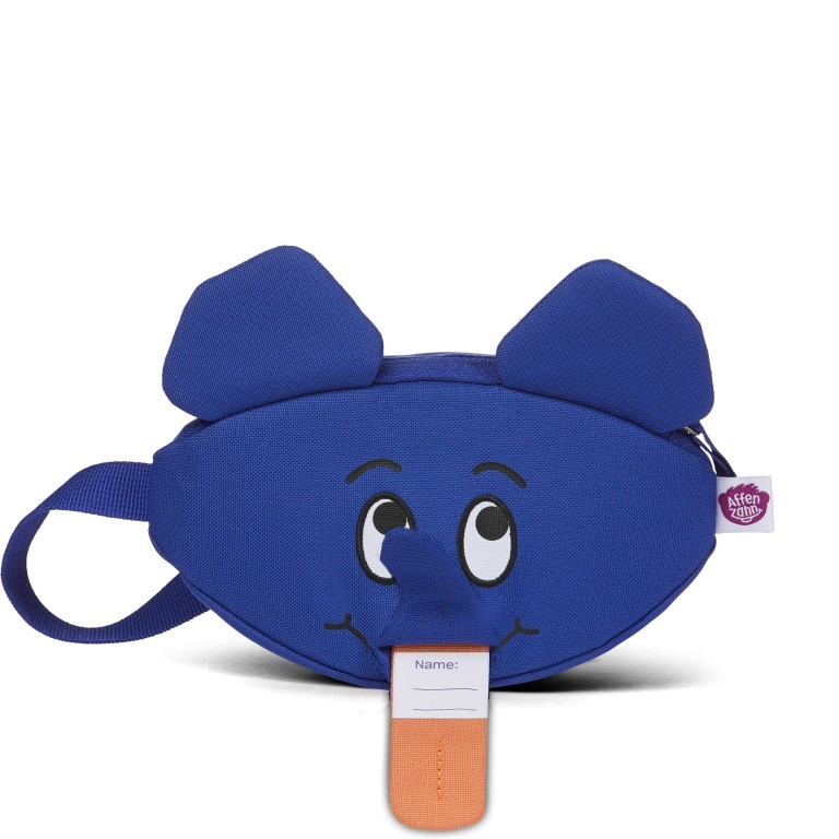Gürteltasche Bauchtasche für Kinder Die Maus Elefant, Farbe: blau/petrol, Marke: Affenzahn, EAN: 4057081029464, Abmessungen in cm: 21.5x10x5.5, Bild 4 von 4