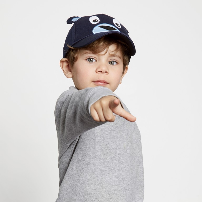 Kappe Cap für Kinder Größe M Bär, Farbe: blau/petrol, Marke: Affenzahn, EAN: 4057081070367, Abmessungen in cm: 18x9.5x25.5, Bild 3 von 4