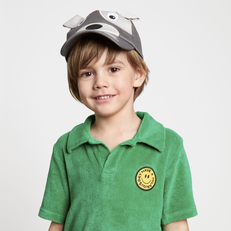 Kappe Cap für Kinder Größe M Hund, Farbe: grau, Marke: Affenzahn, EAN: 4057081070381, Abmessungen in cm: 18x9.5x25.5, Bild 3 von 4