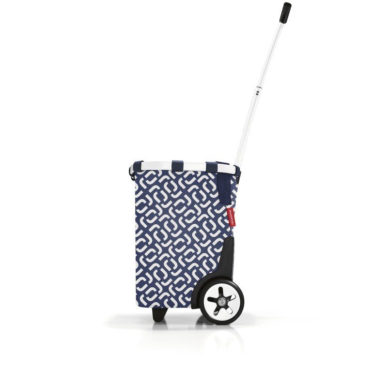 Einkaufsroller Carrycruiser Signature Navy, Farbe: blau/petrol, Marke: Reisenthel, EAN: 4012013721182, Abmessungen in cm: 42x47.5x32, Bild 2 von 7