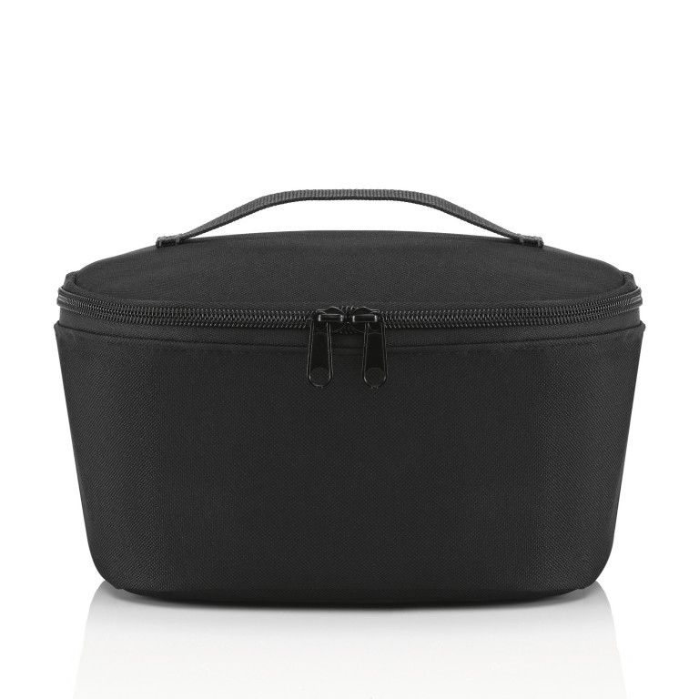 Kühltasche Coolerbag S Pocket Black, Farbe: schwarz, Marke: Reisenthel, EAN: 4012013721861, Abmessungen in cm: 22.5x12x18.5, Bild 1 von 3