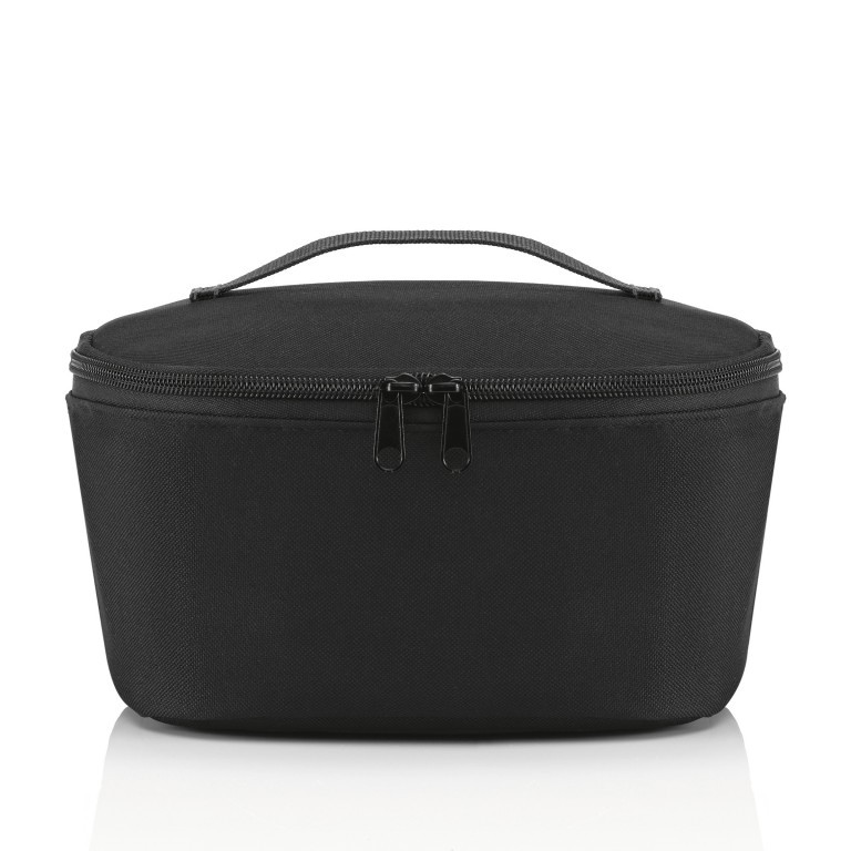 Kühltasche Coolerbag S Pocket Black, Farbe: schwarz, Marke: Reisenthel, EAN: 4012013721861, Abmessungen in cm: 22.5x12x18.5, Bild 1 von 3
