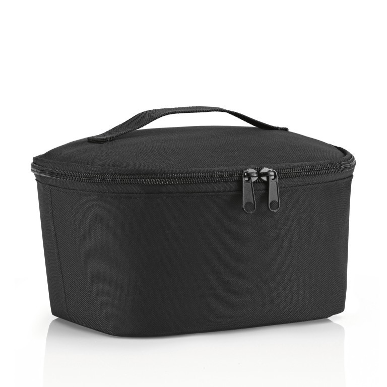 Kühltasche Coolerbag S Pocket Black, Farbe: schwarz, Marke: Reisenthel, EAN: 4012013721861, Abmessungen in cm: 22.5x12x18.5, Bild 2 von 3