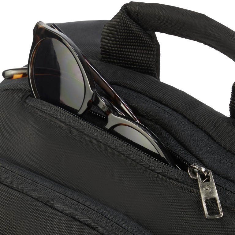Rucksack Guardit 2.0 Backpack mit Laptopfach 17.3 Zoll Black, Farbe: schwarz, Marke: Samsonite, EAN: 5414847909313, Abmessungen in cm: 32x48x20.5, Bild 11 von 12