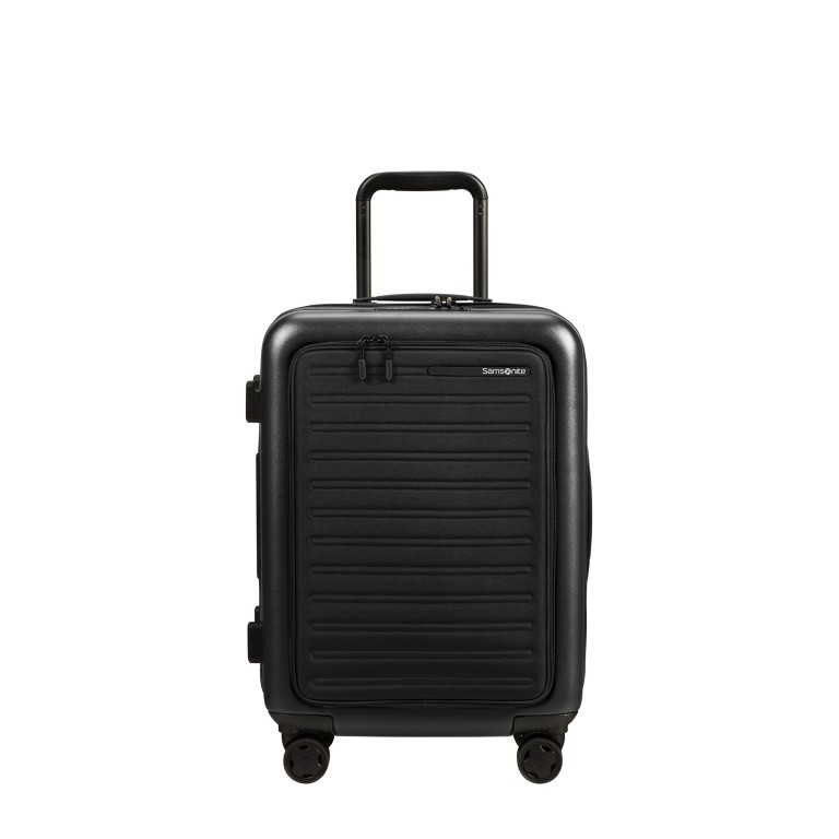 Koffer Stackd Spinner 55 Black, Farbe: schwarz, Marke: Samsonite, EAN: 5400520095695, Bild 1 von 14