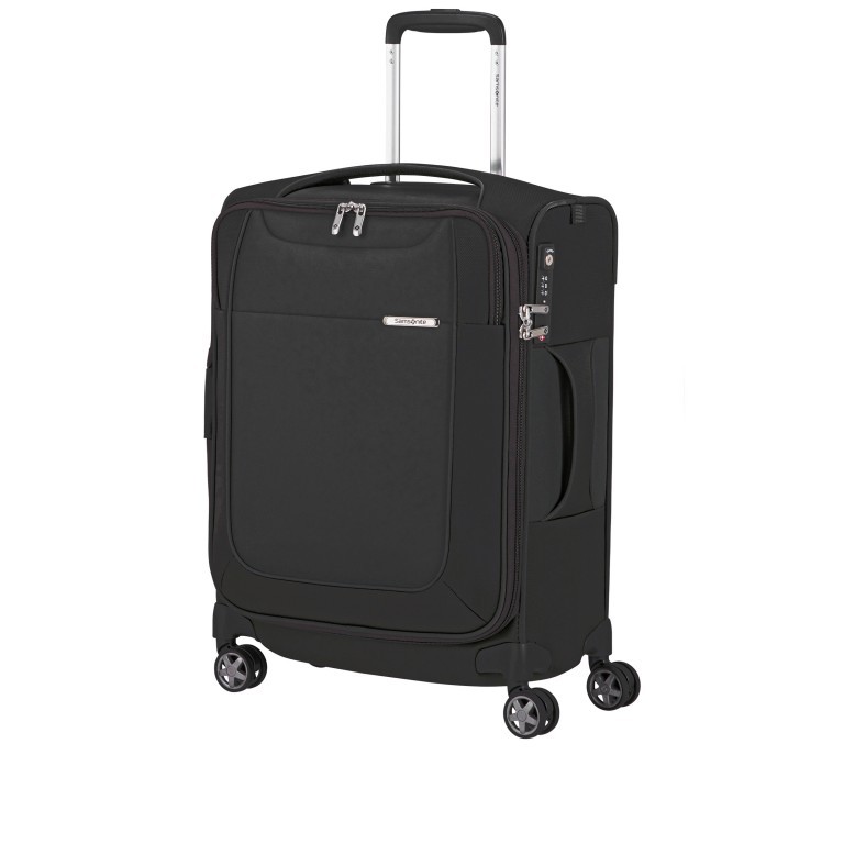 Koffer D'Lite Spinner 55 erweiterbar Black, Farbe: schwarz, Marke: Samsonite, EAN: 5400520108487, Bild 2 von 17