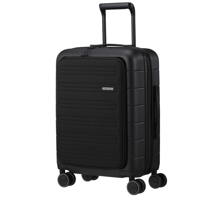 Koffer Novastream Spinner 55 Smart mit Laptopfach Dark Slate, Farbe: schwarz, Marke: American Tourister, EAN: 5400520127112, Bild 2 von 12