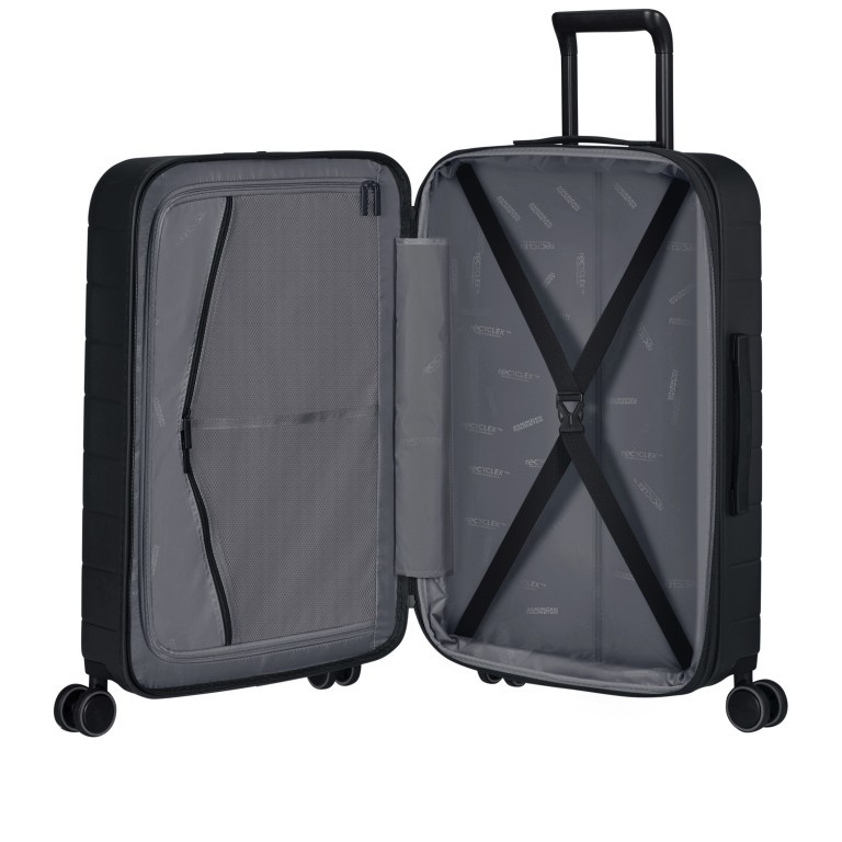Koffer Novastream Spinner 67 erweiterbar Dark Slate, Farbe: schwarz, Marke: American Tourister, EAN: 5400520127013, Bild 7 von 8
