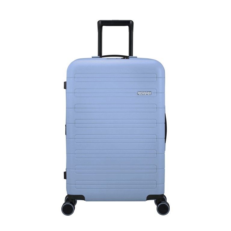 Koffer Novastream Spinner 67 erweiterbar Pastel Blue, Farbe: blau/petrol, Marke: American Tourister, EAN: 5400520127051, Bild 1 von 8