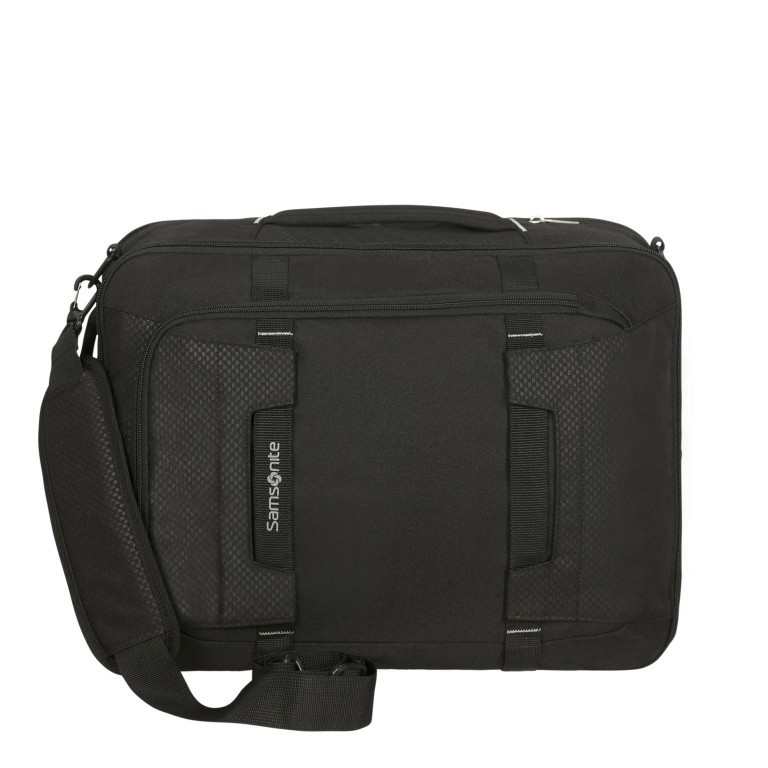 Rucksack / Bordtasche Sonora 3-Way Shoulder Bag Expandable mit Laptopfach 15.6 Zoll Black, Farbe: schwarz, Marke: Samsonite, EAN: 5400520015372, Bild 1 von 14