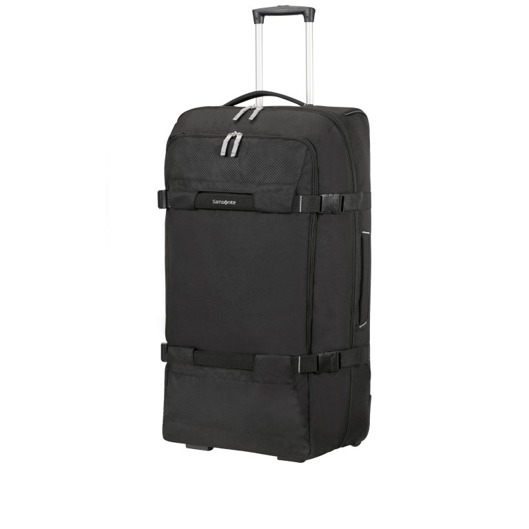 Reisetasche Sonora Duffle Wheels 82 mit zwei Rollen Black, Farbe: schwarz, Marke: Samsonite, EAN: 5400520015570, Abmessungen in cm: 44x82x31, Bild 6 von 8