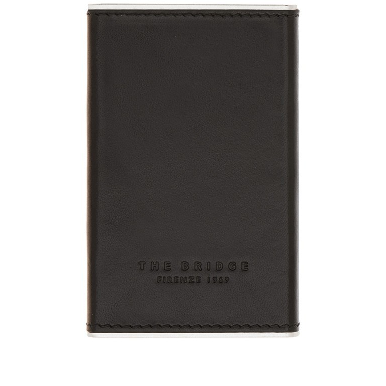 Geldbörse Story Uomo mit RFID-Schutz Nero, Farbe: schwarz, Marke: The Bridge, EAN: 8033748492099, Abmessungen in cm: 6x10x1, Bild 2 von 2