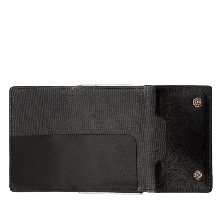 Geldbörse Story Uomo mit RFID-Schutz Nero, Farbe: schwarz, Marke: The Bridge, EAN: 8033748492150, Abmessungen in cm: 10x6x3, Bild 3 von 3