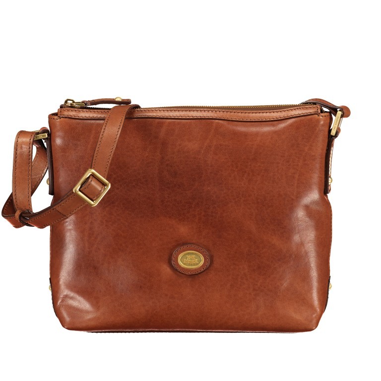 Beuteltasche Story Donna Marrone, Farbe: cognac, Marke: The Bridge, EAN: 8033748191046, Abmessungen in cm: 26x22x9, Bild 1 von 6