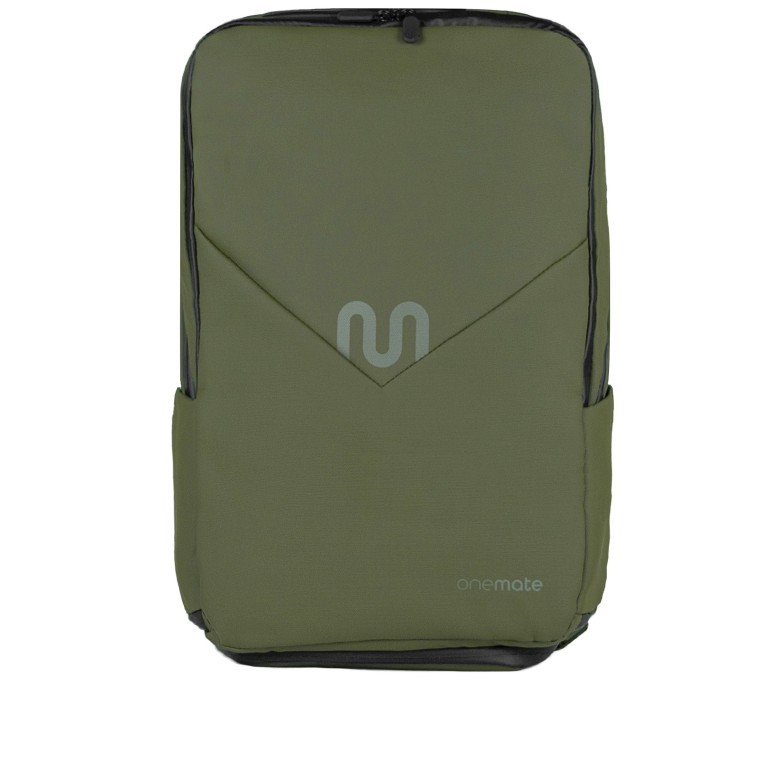 Rucksack Backpack Pro mit Laptopfach 17.3 Zoll Volumen 22 Liter Grün, Farbe: grün/oliv, Marke: Onemate, EAN: 8720648099038, Bild 1 von 9