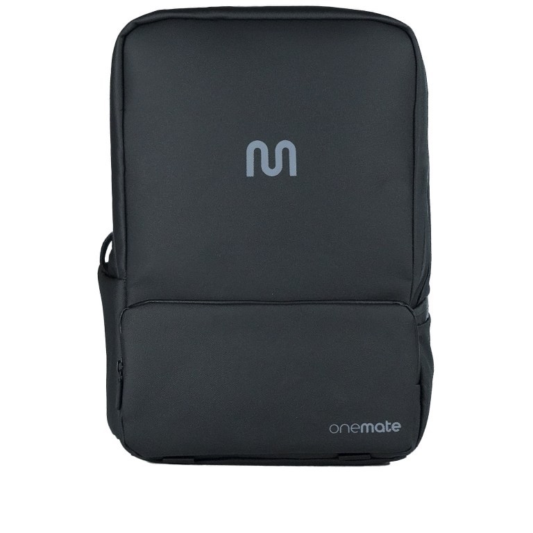 Rucksack Backpack Mini mit Laptopfach 14 Zoll Volumen 15.0 Liter Schwarz, Farbe: schwarz, Marke: Onemate, EAN: 8719327166468, Abmessungen in cm: 25x37x15, Bild 1 von 7