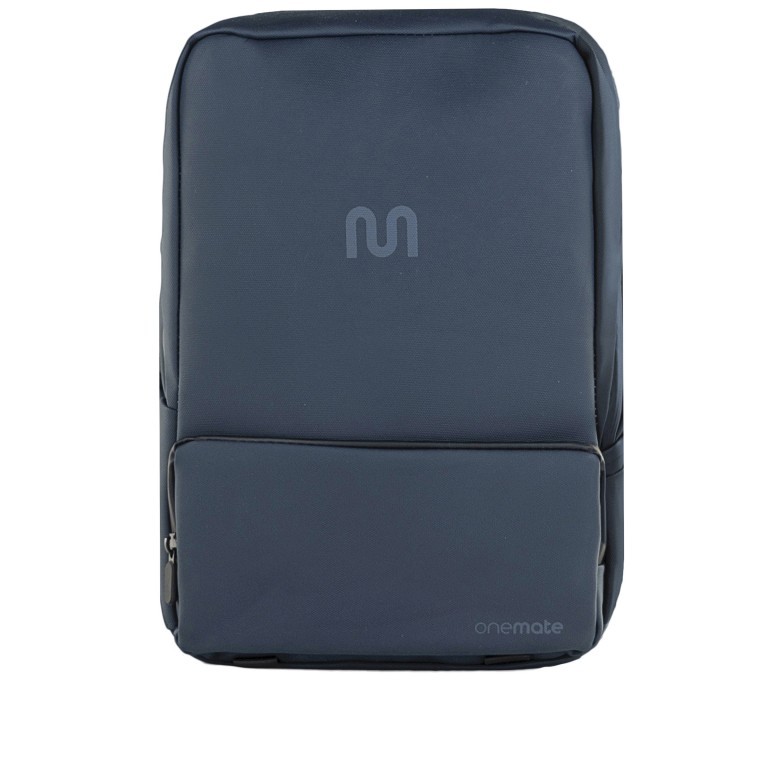 Rucksack Backpack Mini mit Laptopfach 14 Zoll Volumen 15.0 Liter Blau, Farbe: blau/petrol, Marke: Onemate, EAN: 8720648099052, Abmessungen in cm: 25x37x15, Bild 1 von 7