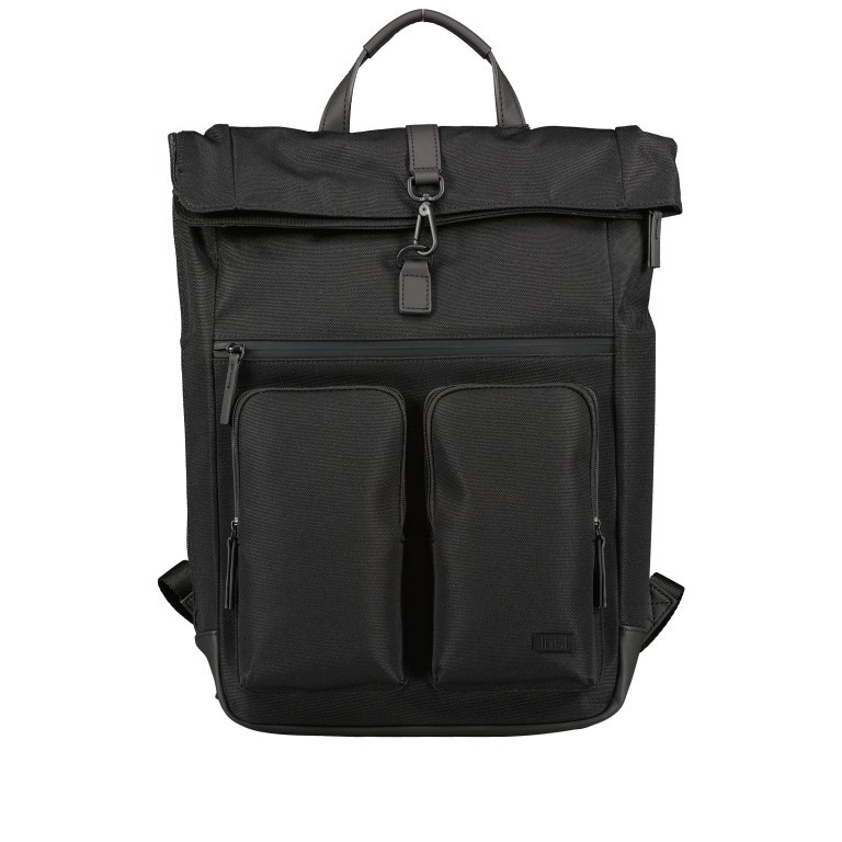 Rucksack Helsinki Backpack Courier mit Laptopfach 15 Zoll Black, Farbe: schwarz, Marke: Jost, EAN: 4025307766882, Bild 1 von 10