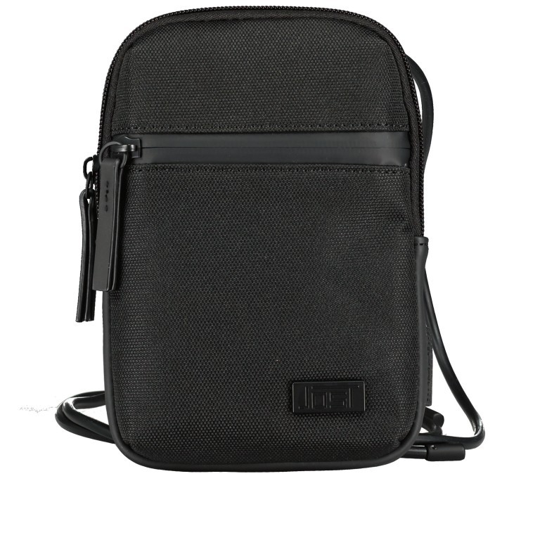 Handytasche Helsinki Pouch Black, Farbe: schwarz, Marke: Jost, EAN: 4025307766868, Abmessungen in cm: 13x19x3, Bild 1 von 7