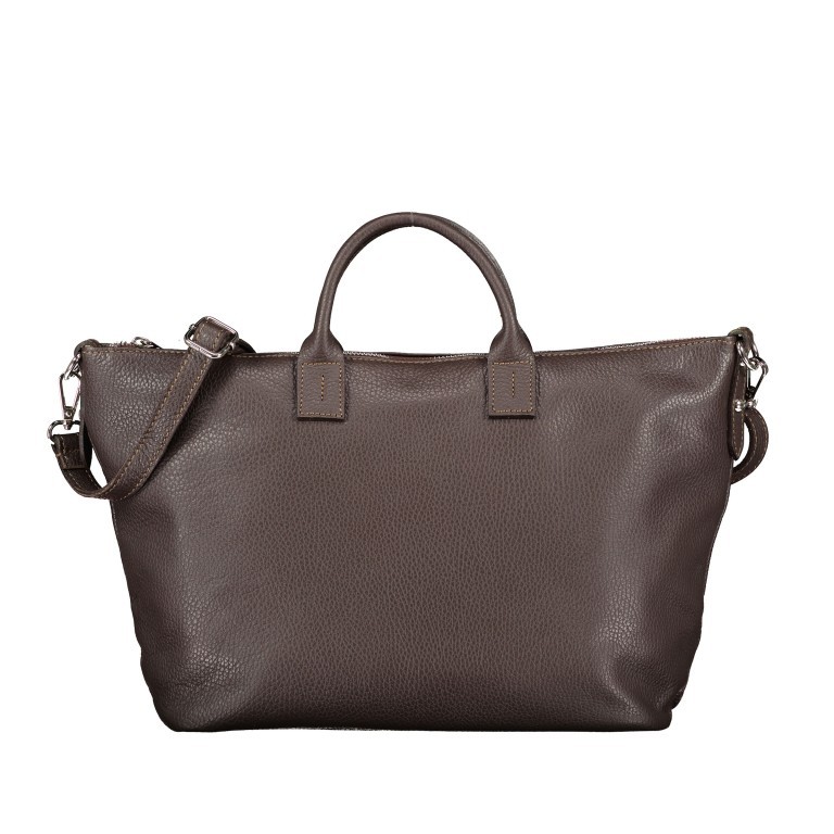 Handtasche Braun, Farbe: braun, Marke: Hausfelder Manufaktur, EAN: 4065646006485, Abmessungen in cm: 30x25x14, Bild 1 von 7