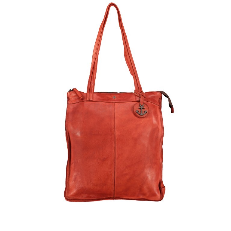 Rucksack / Shopper Anchor-Love Franka AL.10492 Sparkling Lava, Farbe: orange, Marke: Harbour 2nd, EAN: 4046478052239, Abmessungen in cm: 30x36x10, Bild 1 von 7