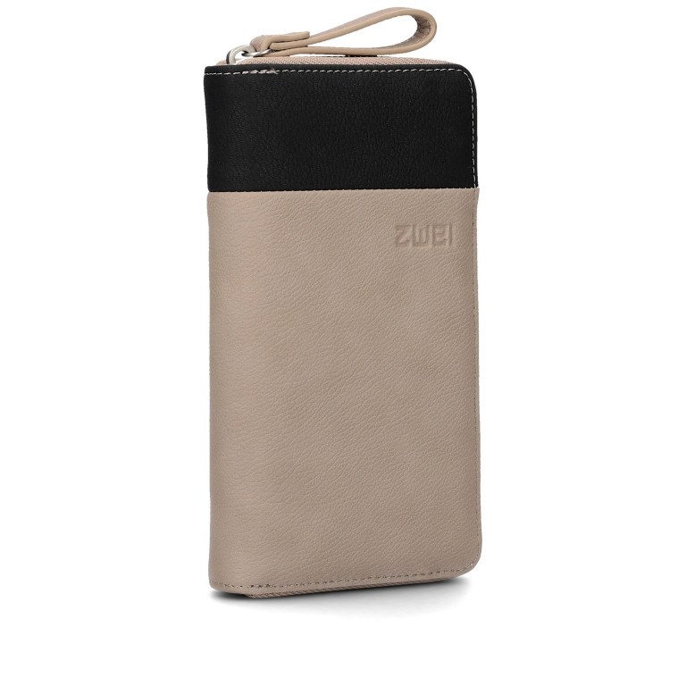 Geldbörse Eva Wallet EV2 Cappuccino, Farbe: beige, Marke: Zwei, EAN: 4250257927230, Abmessungen in cm: 19x11x3, Bild 1 von 6