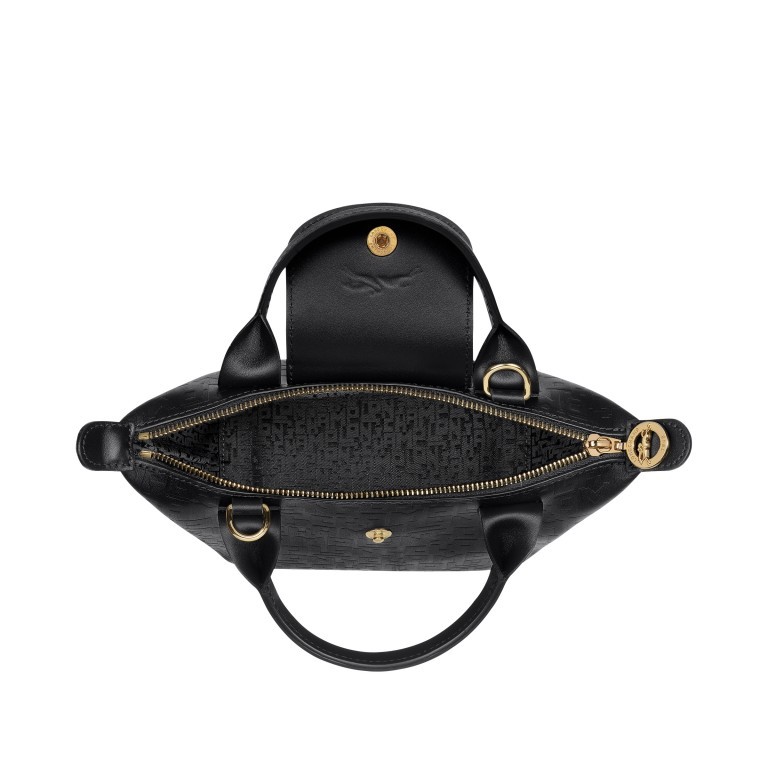 Handtasche Le Pliage Xtra Handtasche XS Schwarz, Farbe: schwarz, Marke: Longchamp, EAN: 3597922149605, Abmessungen in cm: 17x14x10, Bild 5 von 6