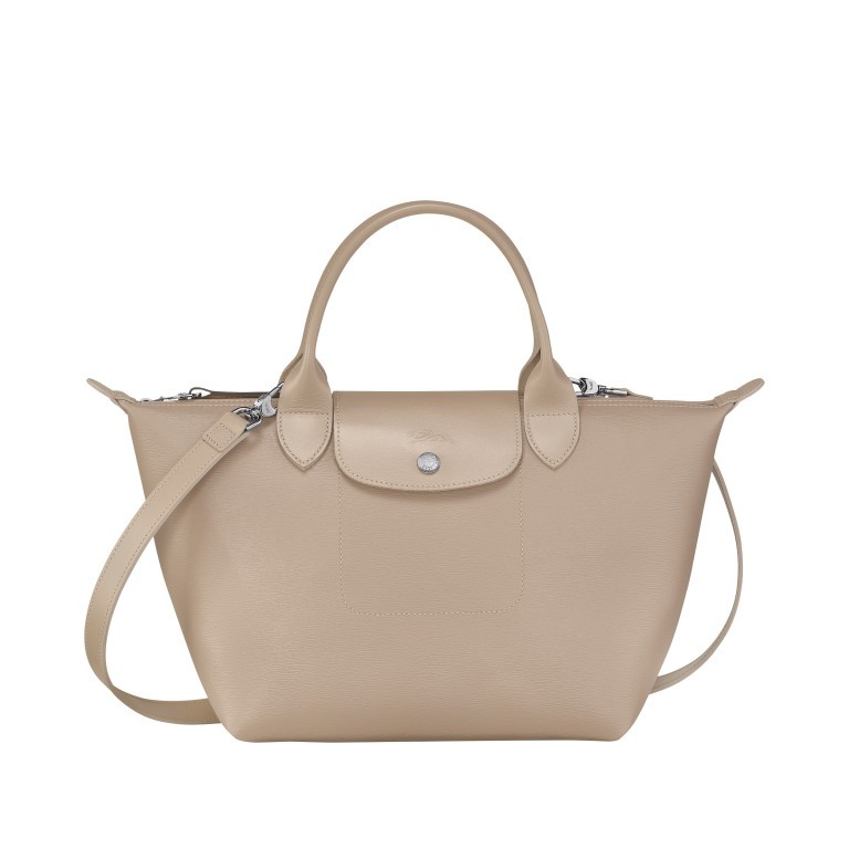 Handtasche Le Pliage City Handtasche S mit Schulterriemen Sand, Farbe: beige, Marke: Longchamp, EAN: 3597922151301, Abmessungen in cm: 25x23x16, Bild 1 von 5
