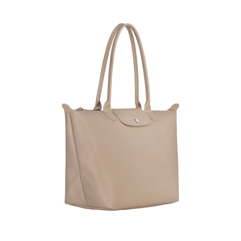 Shopper Le Pliage City Shopper L Sand, Farbe: beige, Marke: Longchamp, EAN: 3597922150649, Abmessungen in cm: 31x30x19, Bild 2 von 4