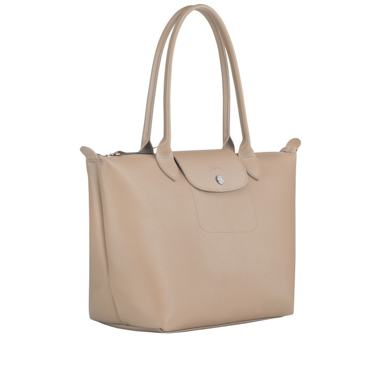 Shopper Le Pliage City Shopper S Sand, Farbe: beige, Marke: Longchamp, EAN: 3597922150564, Abmessungen in cm: 28x26.5x15.5, Bild 2 von 5