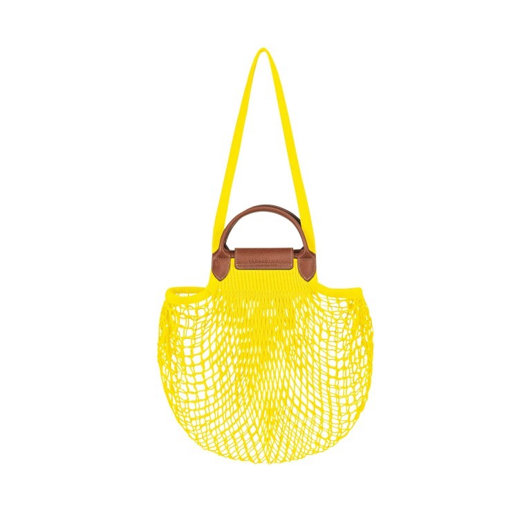 Shopper Le Pliage Filet HVH-10121 Gelb, Farbe: gelb, Marke: Longchamp, EAN: 3597922155682, Bild 3 von 5