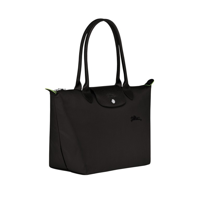 Shopper Le Pliage Green Shopper S Schwarz, Farbe: schwarz, Marke: Longchamp, EAN: 3597922085163, Abmessungen in cm: 28x25x14, Bild 2 von 7