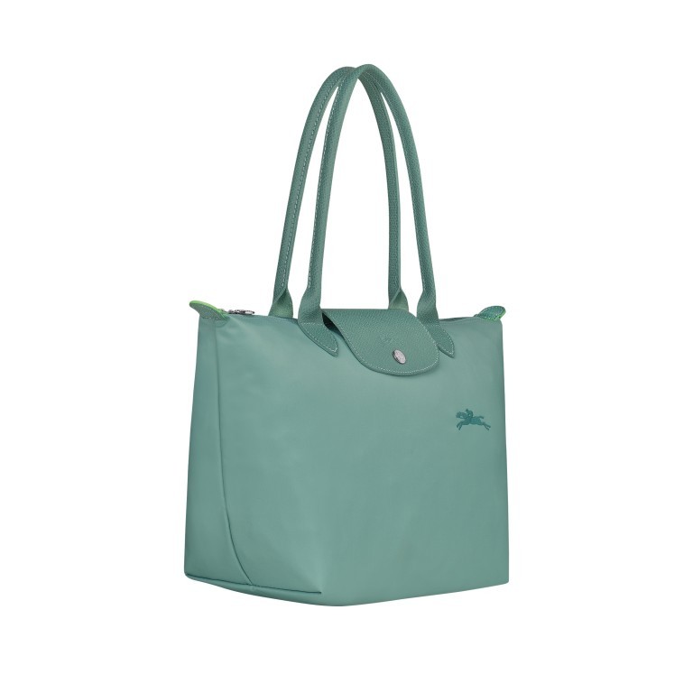 Shopper Le Pliage Green Shopper S Türkis, Farbe: grün/oliv, Marke: Longchamp, EAN: 3597922141180, Abmessungen in cm: 28x25x14, Bild 2 von 6