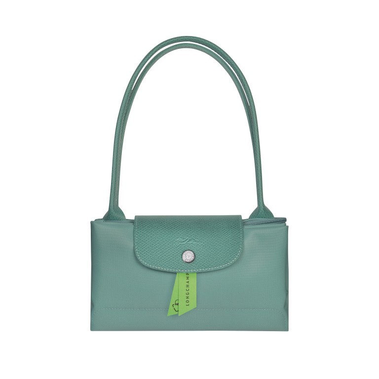 Shopper Le Pliage Green Shopper S Türkis, Farbe: grün/oliv, Marke: Longchamp, EAN: 3597922141180, Abmessungen in cm: 28x25x14, Bild 5 von 6