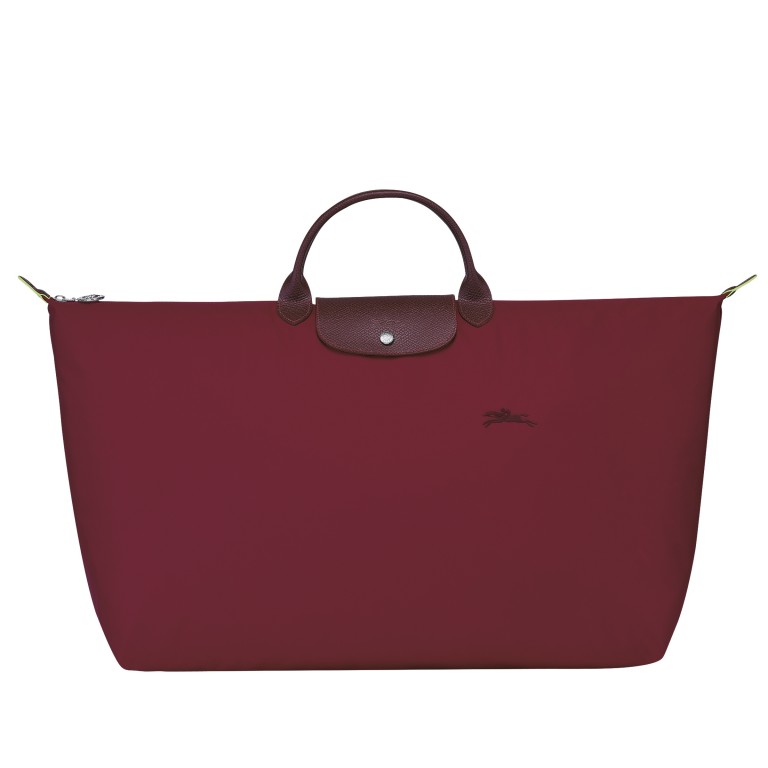 Reisetasche Le Pliage Green Reisetasche XL Rot, Farbe: rot/weinrot, Marke: Longchamp, EAN: 3597922085927, Abmessungen in cm: 55x40x23, Bild 1 von 5