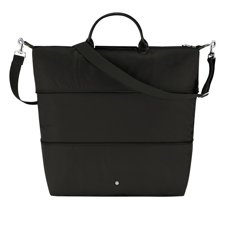 Reisetasche Le Pliage Green erweiterbar Schwarz, Farbe: schwarz, Marke: Longchamp, EAN: 3597922085941, Bild 3 von 7